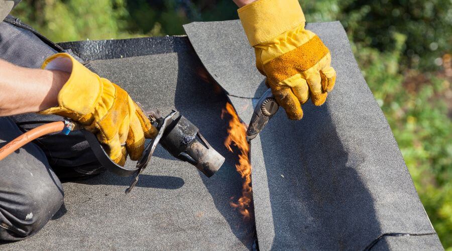 Professional flood damage restoration services in Prue, OK